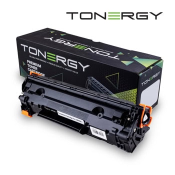Тонер касета за HP LaserJet P100x, Canon LBP 3010/3018/3020/3050/3100/3150 - Black - CB435A/CRG-712 - Tonergy - Неоригинална, заб.: 1500 брой копия, с чип | JAR Computers Tonergy CB435A/CRG-712