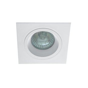 LED лампа Viokef Richard 4106101, 50W, GU10, стационарна, бял квадратен корпус | JAR Computers Viokef Richard 4106101