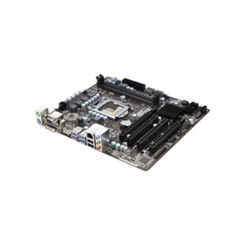 Дънна платка ASRock B75M R2.0, B75, LGA1155, DDR3, PCI-E 3.0 (CF)(HDMI & DVI), SB5.1, Lan1000, 3x SATA 6Gb/s, 2x USB3.0, mATX | JAR Computers ASRock B75M R2.0