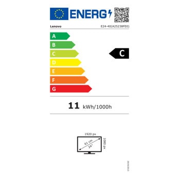 Lenovo ThinkVision E24-40 64BAMAT1EU | JAR Computers Lenovo ThinkVision E24-40 64BAMAT1EU