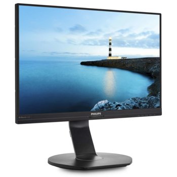 Монитор Philips 241B7QUPBEB, 23.8" (60.45 cm) IPS панел, Full HD, 5ms, 20000000:1, 250 cd/m2, DisplayPort, HDMI VGA, USB-C | JAR Computers Philips 241B7QUPBEB