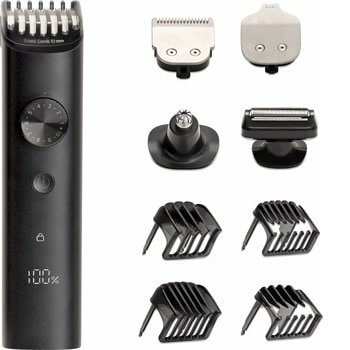 Тример Xiaomi Grooming Kit Pro, 90 минути време за работа, водоустойчив, самоподострящи ножчета, черен | JAR Computers Xiaomi Grooming Kit Pro