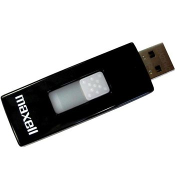 Памет 8GB USB Flash Drive, Maxell Venture, USB 2.0, черна | JAR Computers Maxell Venture 8GB ML-USB-E100-8G