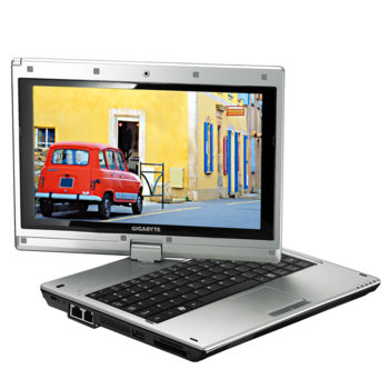 8.9" (~22 cm) Gigabyte M912X UMPC таблет