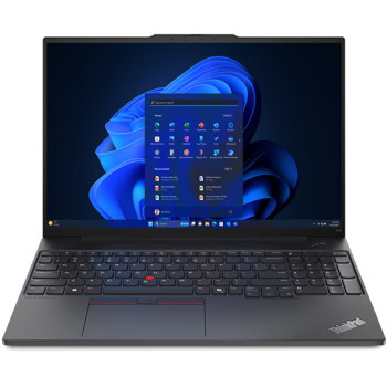 Лаптоп Lenovo ThinkPad E16 Gen 2 (21MA002WBM), шестнадесетядрен Intel Core Ultra 7 155H 1.4/4.8GHz, 16" (40.64cm) WUXGA IPS Anti-Glare Display, (HDMI), 16GB DDR5, 1TB SSD NVMe, 1x USB 3.2 Gen 2x2 Type-C, No OS | JAR Computers Lenovo ThinkPad E16 Gen 2 21MA002WBM