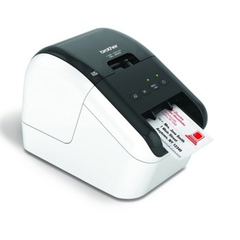 Етикетен принтер Brother QL-800, директен термопечат, макс. ширина на етикета 62mm, AirPrint, Wi-Fi Direct, USB image