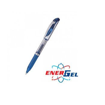 Ролер Pentel Energel BL57, син цвят на писане, дебелина на линията 0.7 mm, гел, син, цената е за 1бр. (продава се в опаковка от 12бр.) | JAR Computers Pentel Energel BL57