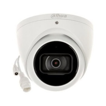 IP камера Dahua IPC-HDW3541EM-S-0280B-S2, куполна, 5Mpix(2960x1668@20FPS), 2.8mm обектив, H.265+/H.265/H.264+/264H/H.264B/H.264/MJPEG, IR осветеност (до 50 метра), външна IP67, PoE (802.3af), Micro SD карта до 256GB, микрофон | JAR Computers Dahua IPC-HDW3541EM-S-0280B-S2