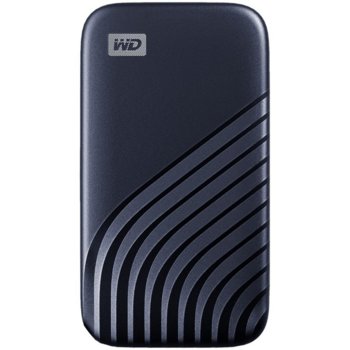 Памет SSD 500GB Western Digital My Passport (WDBAGF5000ABL-WESN), USB 3.2 Type C, скорост на четене 1050MB/s, скорост на запис 1000MB/s | JAR Computers Western Digital WDBAGF5000ABL-WESN