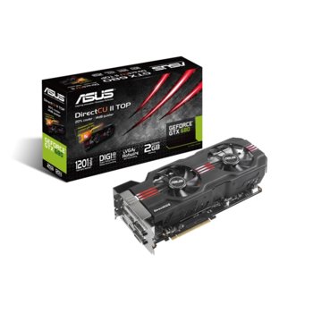 Видео карта GF GTX 680, 2GB Asus GTX680-DC2O-2GD5, PCI-E 3.0, DDR5, 256bit, HDMI, 2xDVI, DisplayPort | JAR Computers GF GTX 680
