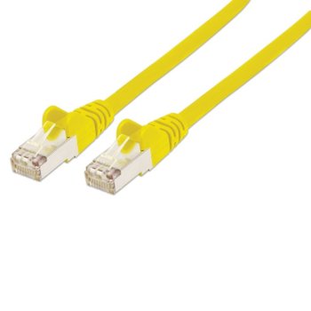 Пач кабел Cat.5e 2m SFTP жълт, Assmann DK-1532-02