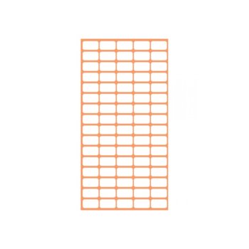 Етикети за цени Fleks-Ko, размер 22x12mm, 800бр, бели | JAR Computers Fleks-Ko Етикети за цени