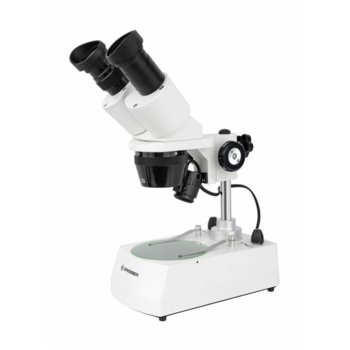 Микроскоп Bresser Junior 70123, бинокулярен стереомикроскоп, 20/40x оптично увеличение, 53mm работна дистанция image