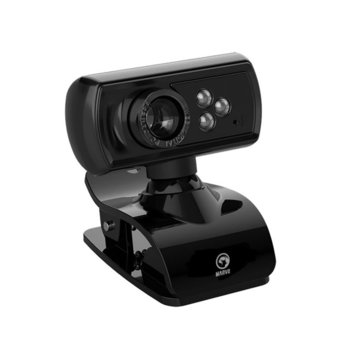 Уеб камера Marvo MPC01, микрофон, Full HD, USB, черна image