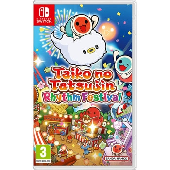 Игра за конзола Taiko no Tatsujin: Rhythm Festival, за Nintendo Switch | JAR Computers Taiko no Tatsujin: Rhythm Festival Switch