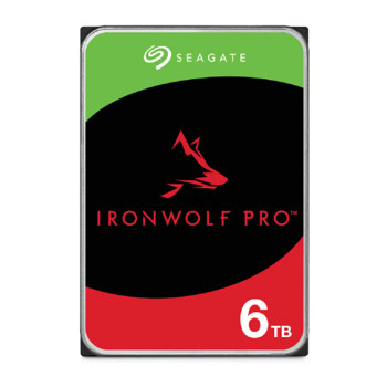 Твърд диск 6TB Ironwolf Pro NAS, SATA 6GB/s, 7200 rpm, 256MB кеш, 3.5" (8.89 cm) | JAR Computers Seagate 6TB Ironwolf Pro NAS ST6000NT001
