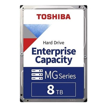Твърд диск 8TB Toshiba MG08-D Series Enterprise (MG08ADA800E), SATA 6Gb/s, 7200 rpm, 256MB кеш, 3.5" (8.89 cm) | JAR Computers 8TB Toshiba MG08-D Series Enterprise MG08ADA800E