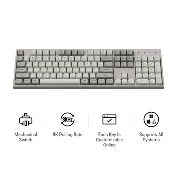 keychron c2 pro 8k qmk super red switch
