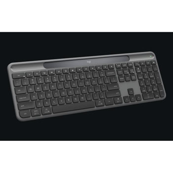 logitech slim solar plus сива