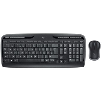 Комплект клавиатура и мишка Logitech MK330 WL, безжични, USB, черни | JAR Computers Logitech Wireless Combo MK330 WL