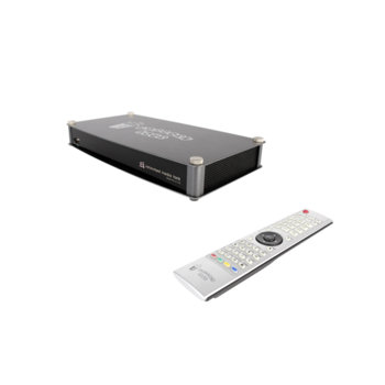 Popcorn Hour A-110, Multi Media Player / Media Server, без HDD (съвместим с 2.5"/3.5" SATA), HDMI & S-Video, Dolby Digital Plus & DTS, XVid, H.264, Lan & USB, дистанционно, 1г. гаранция | JAR Computers Popcorn Hour A-110