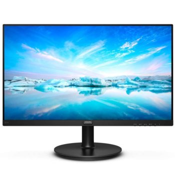 Монитор Philips 221V8A, 21.5" (54.61 cm), VA панел, 75 Hz, Full HD, 4ms, 4000:1, 200cd/m2, HDMI, VGA | JAR Computers Монитор Philips 221V8A/00