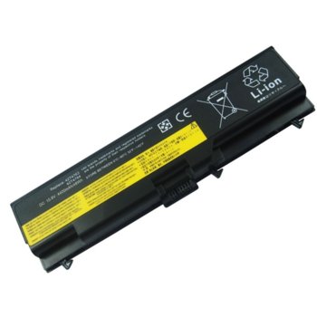 Батерия (заместител) за лаптоп Lenovo Thinkpad, съвместима с модели L420 L430 L520 L530 T420 T520 T530 W520 W530 45N1001, 11.1V 5200mAh 6 cell | JAR Computers Батерия за Lenovo Thinkpad L420 L430 L520 L530