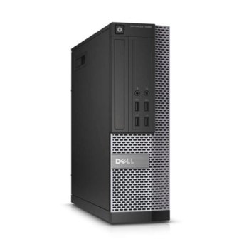 Настолен компютър Dell OptiPlex 7020 SF (CA015D7020SFF11EDB), четири-ядрен Intel Core i5-4590 3.3/3.7GHz, 4GB DDR3 RAM, 500GB 7200 rpm, клавиатура & мишка, Windows 8.1 Pro, 3г. гаранция | JAR Computers Dell OptiPlex 7020 SF CA015D7020SFF11EDB