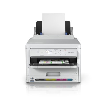 Мастиленоструен принтер Epson WorkForce Pro WF-C5390DW, цветен, 4800 x 1200 dpi, 34 стр/мин, LAN, WiFi, USB, A4 | JAR Computers Epson WorkForce Pro WF-C5390DW