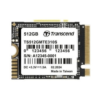 Памет SSD 512GB, Transcend MTE310S, NVMe, М.2 (2230), скорост на четене до 3300MB/s, скорост на запис до 1700MB/s | JAR Computers Transcend MTE310S PCIe M.2 512GB TS512GMTE310S
