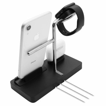 Macally 3-in-1 Apple Charging Stand MWATCHSTAND3