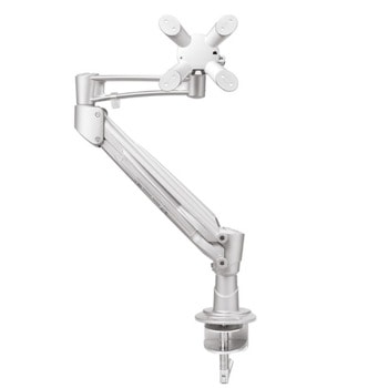 Стойка за монитор NewStar FPMA-D940, за плот, за екрани от 10" до 30", VESA до 100 x 100, макс. тегло до 9кг., регулируема, сребриста | JAR Computers NewStar FPMA-D940
