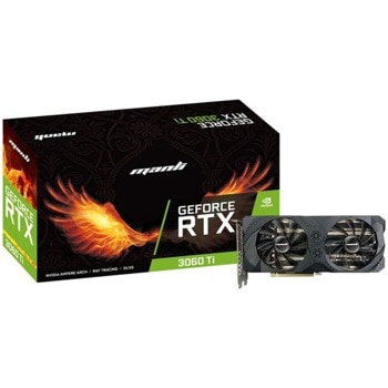 Manli RTX 3060Ti 8GB Twin LHR M2480+N630