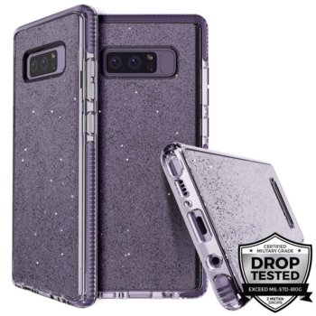 Калъф за Samsung Galaxy Note 8, хибриден, Prodigee SuperStar NOTE8-SSTR-BLK, удароустойчив, лилав | JAR Computers Prodigee SuperStar Galaxy Note 8 NOTE8-SSTR-ORC