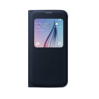 Samsung Galaxy S6 S View Cover (Fabric) Black