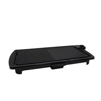 Скара ZEPHYR ZP 1015 HP, две зони за печене, термостат, 2000W | JAR Computers Електрическа скара ZEPHYR ZP 1015 HP