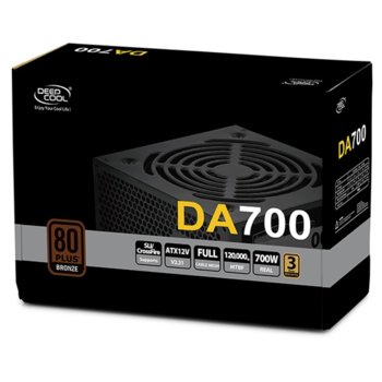 Deepcool EARLKASE RGB + захранване DA700N 700W