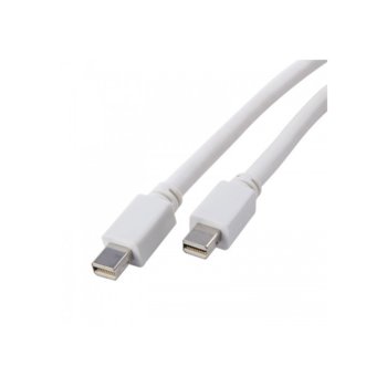 Кабел DisplayPort Mini(м) към DisplayPort Mini(м) 1.5м | JAR Computers DisplayPort Mini(м) към DisplayPort Mini(м) 18218