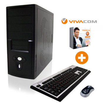 Настолен компютър "Internet станция ViVACOM ADSL" VIA C7 1GHz, 1GB RAM, 4GB USB Flash, SB5.1 Lan OpticalMouse & KBD, Linux, 1г. Гаранция | JAR Computers "Internet станция ViVACOM ADSL" VIA C7 1GHz
