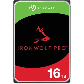 Твърд диск 16TB Seagate Ironwolf PRO (ST16000NT001), SATA 6Gb/s, 7200rpm, 256MB кеш, 3.5"(8.89 cm) | JAR Computers Seagate Ironwolf PRO 16TB 7200rpm ST16000NT001
