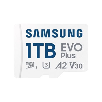 Samsung 1TB microSD Card EVO Plus MB-MC1T0SA/EU | JAR Computers Samsung 1TB microSD Card EVO Plus MB-MC1T0SA/EU