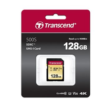 128GB SDXC Transcend TS128GSDC500S