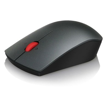 Мишка Lenovo Wireless Laser 4X30H56886, лазерна (1600 dpi), безжична, USB, черна, до 10м обхват | JAR Computers Lenovo Professional Wireless Laser Mouse