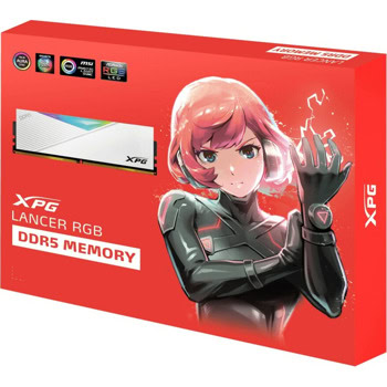 A-Data 2x32GB DDR5 6000MT/s XPG Lancer RGB White