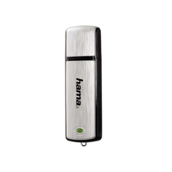 Памет 64GB USB Flash Drive, Hama "Fancy", USB 2.0, сребриста | JAR Computers 64GB Hama Fancy USB 2.0 108062