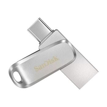 Памет 256GB USB Flash Drive, SanDisk Ultra Dual Drive Luxe (SDDDC4-256G-G46), USB 3.1 Type A/C, OTG | JAR Computers SanDisk SDDDC4-256G-G46