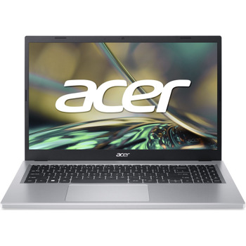 Лаптоп Acer Aspire 3 A315-510P-33JR (NX.KDHEX.00X)(сребрист), осемядрен Intel Core i3-N305 1.8/3.8GHz, 15.6" (39.62cm) Full HD Anti-Glare дисплей, (HDMI), 16GB LPDDR5, 512GB SSD NVMe, 2x USB 3.2 Gen 1, Free DOS, 1.9kg | JAR Computers Лаптоп Acer Aspire 3 315-510P033JR NX.KDHEX.00X