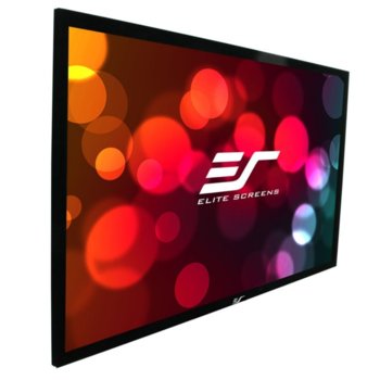 Екран Elite Screens Sable Frame Series, 135" (342.9 cm), за стена, 2 г. гаранция | JAR Computers Elite Screens ER135WH1 135 Black