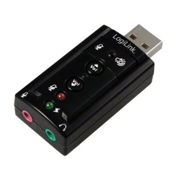 Външна звукова карта LogiLink UA0078, 7.1, USB | JAR Computers LogiLink UA0078 7.1CH, USB2.0