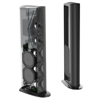 Тонколони GoldenEar Triton Reference, 2.0, черни, 2x 6" средночестотни говорители, 3x басови говорители | JAR Computers GoldenEar Triton Reference Black BMAB